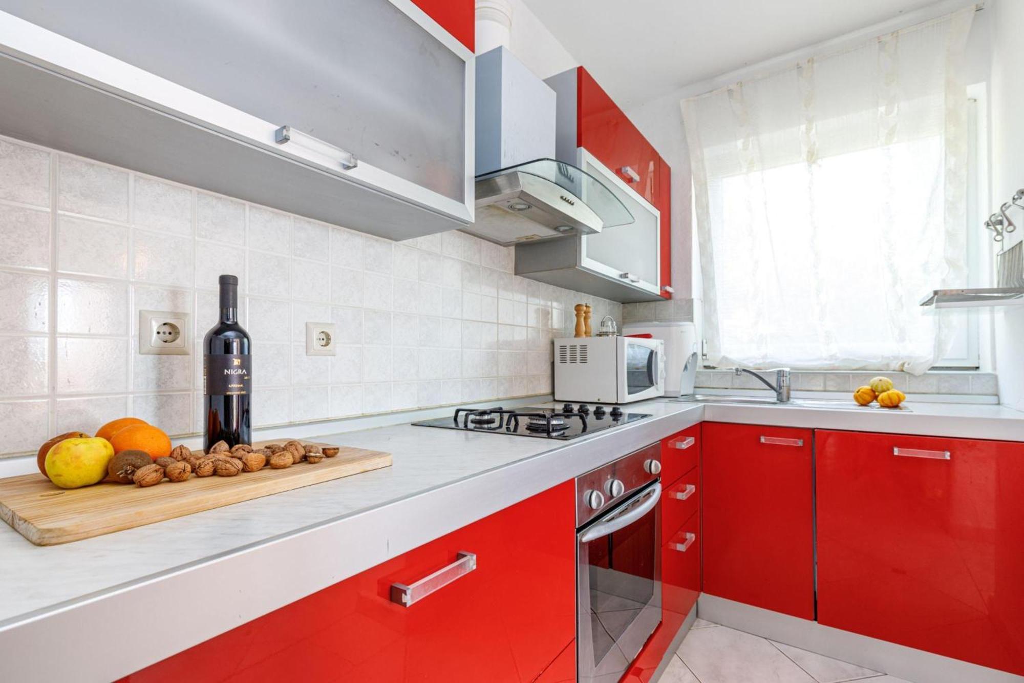 Seaview Apartment Tina Krk Island - Happy Rentals Krk Town Εξωτερικό φωτογραφία