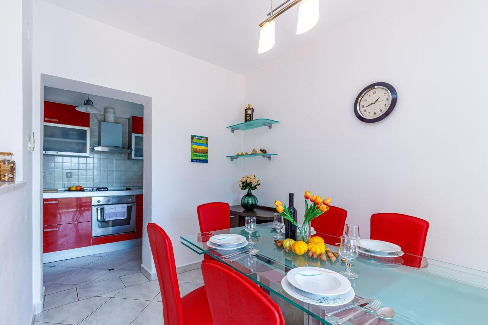 Seaview Apartment Tina Krk Island - Happy Rentals Krk Town Εξωτερικό φωτογραφία